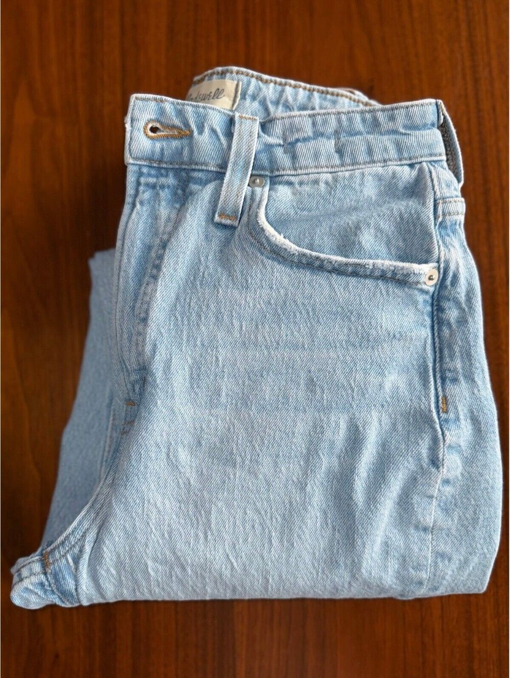 Madewell Women's Light Blue Denim Jeans - Size 27